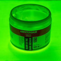 Glow in the dark medium 122 120 ml i gruppen Konstnärsmaterial / Målarmedier och fernissa / Akrylmedium hos Pen Store (137986)