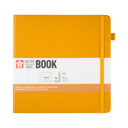 Notebook 20x20 cm Hard Cover Japanese Kerria Dotted i gruppen Papper & Block / Skriva och anteckna / Anteckningsböcker hos Pen Store (137994)