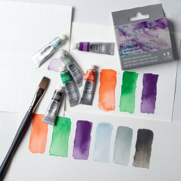 Professional Akvarellfärg Tub 5 ml Revival 6-set i gruppen Konstnärsmaterial / Konstnärsfärger / Akvarellfärg / Akvarellfärg på tub hos Pen Store (137999)
