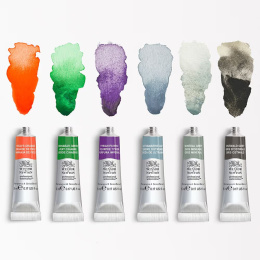 Professional Akvarellfärg Tub 5 ml Revival 6-set i gruppen Konstnärsmaterial / Konstnärsfärger / Akvarellfärg / Akvarellfärg på tub hos Pen Store (137999)