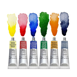 Professional Akvarellfärg Tub 5 ml Foundation 6-set i gruppen Konstnärsmaterial / Konstnärsfärger / Akvarellfärg / Akvarellfärg på tub hos Pen Store (138000)