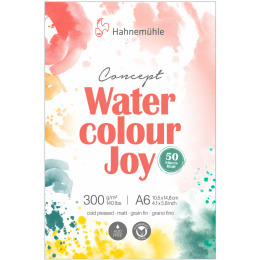Akvarellpapper Joy 300g A6 i gruppen Papper & Block / Konstnärsblock / Akvarellblock hos Pen Store (138008)