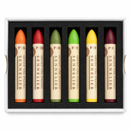 Oljepastell Pears duo 5ml 6 st i gruppen Konstnärsmaterial / Konstnärsfärger / Pastell / Oljepastell hos Pen Store (138064)