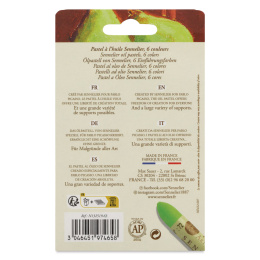 Oljepastell Pears duo 5ml 6 st i gruppen Konstnärsmaterial / Konstnärsfärger / Pastell / Oljepastell hos Pen Store (138064)