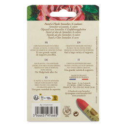 Oljepastell Rose in bloom 5ml 6 st i gruppen Konstnärsmaterial / Konstnärsfärger / Pastell / Oljepastell hos Pen Store (138065)