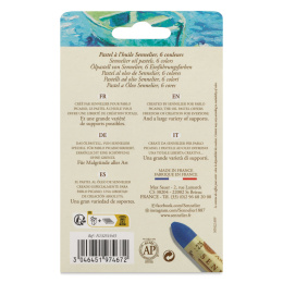 Oljepastell Seascape 5ml 6 st i gruppen Konstnärsmaterial / Konstnärsfärger / Pastell / Oljepastell hos Pen Store (138066)