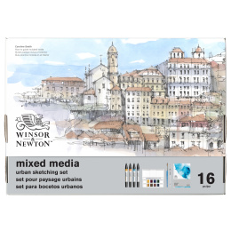 Mixed Media Urban Sketching Set i gruppen Pennor / Konstnärspennor / Illustrationsmarkers hos Pen Store (138079)