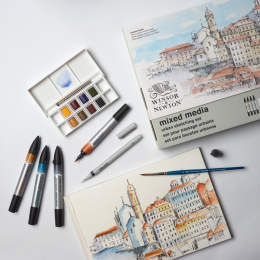 Mixed Media Urban Sketching Set i gruppen Pennor / Konstnärspennor / Illustrationsmarkers hos Pen Store (138079)