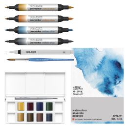 Mixed Media Urban Sketching Set i gruppen Pennor / Konstnärspennor / Illustrationsmarkers hos Pen Store (138079)