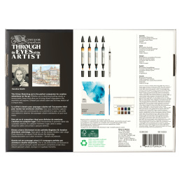 Mixed Media Urban Sketching Set i gruppen Pennor / Konstnärspennor / Illustrationsmarkers hos Pen Store (138079)