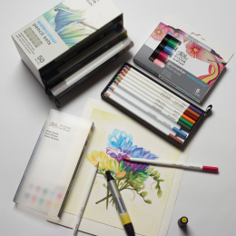 Studio Collection Akvarellpennor 50-set i gruppen Pennor / Konstnärspennor / Akvarellpennor hos Pen Store (138083)