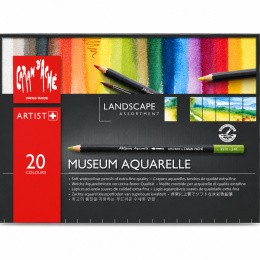 Museum Aquarelle Landscape 20-pack i gruppen Pennor / Konstnärspennor / Akvarellpennor hos Pen Store (138084)