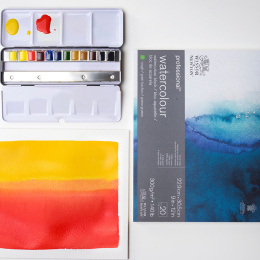 Professional Akvarellblock Rough 18x26 cm 300g i gruppen Papper & Block / Konstnärsblock / Akvarellblock hos Pen Store (138087)