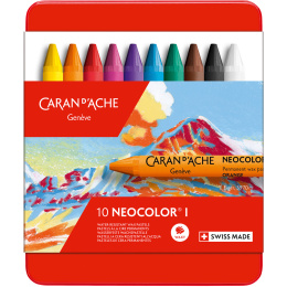 Neocolor I Pastellkritor 10-set i gruppen Konstnärsmaterial / Kritor och blyerts / Pastellkritor hos Pen Store (138089)