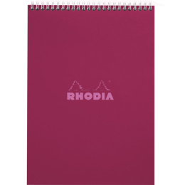 Classic Notepad Plum A4 Linjerad i gruppen Papper & Block / Skriva och anteckna / Skrivblock och häften hos Pen Store (138118)