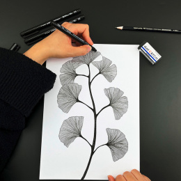 Fineliner MONO Drawing Bold 4-set i gruppen Pennor / Skriva / Fineliners hos Pen Store (138133)