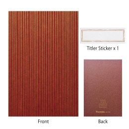 Orinote Watercolor Book Brown i gruppen Papper & Block / Konstnärsblock / Akvarellblock hos Pen Store (138156)