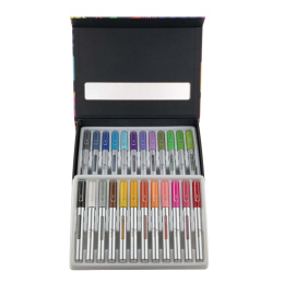 Akrylmarker 24-set i gruppen Pennor / Konstnärspennor / Akrylmarkers hos Pen Store (138229)