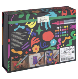 Akrylmarker 24-set i gruppen Pennor / Konstnärspennor / Akrylmarkers hos Pen Store (138229)