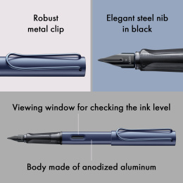 Lx Blue Reservoar i gruppen Pennor / Fine Writing / Reservoarpennor hos Pen Store (138232_r)