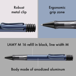 Lx Blue Kulpenna i gruppen Pennor / Fine Writing / Kulspetspennor hos Pen Store (138236)
