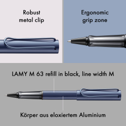 Lx Blue Rollerball i gruppen Pennor / Fine Writing / Rollerball hos Pen Store (138237)