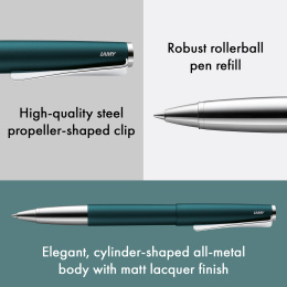 Studio Petrol Rollerball i gruppen Pennor / Fine Writing / Rollerball hos Pen Store (138248)