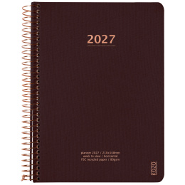 Kalender 2027 A5 Weekly Coffee i gruppen Papper & Block / Kalendrar och almanackor / 12-månaderskalendrar hos Pen Store (138270)