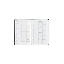 Kalender Björn 2027 Mini Weekly Horisontell Svart i gruppen Papper & Block / Kalendrar och almanackor / 12-månaderskalendrar hos Pen Store (138286)