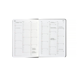 Kalender Björn 2027 A6 Weekly Horisontell Ängsgrön i gruppen Papper & Block / Kalendrar och almanackor / 12-månaderskalendrar hos Pen Store (138292)