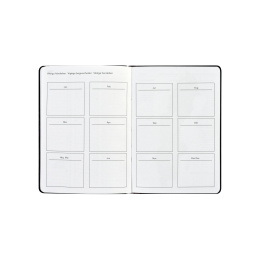 Kalender Björn 2027 A5 Weekly Horisontell Kastanjebrun i gruppen Papper & Block / Kalendrar och almanackor / 12-månaderskalendrar hos Pen Store (138293)