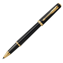 Meridian Matte Black/Gold Rollerball i gruppen Pennor / Fine Writing / Rollerball hos Pen Store (138301)
