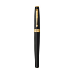 Meridian Matte Black/Gold Rollerball i gruppen Pennor / Fine Writing / Rollerball hos Pen Store (138301)