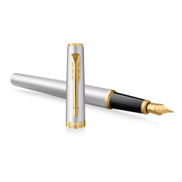 Meridian Chrome/Gold Reservoar i gruppen Pennor / Fine Writing / Reservoarpennor hos Pen Store (138303_r)