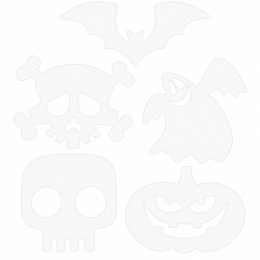 Pappersfigurer Halloween 16-pack i gruppen Kids / Högtider / säsong för barn / Barnens Halloween  hos Pen Store (138372)