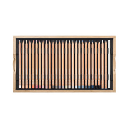 Luminance 6901 100-set Träskrin i gruppen Pennor / Konstnärspennor / Färgpennor hos Pen Store (138427)