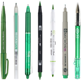 Sample kit Grön i gruppen Selected / Sample kits hos Pen Store (sample09_set)