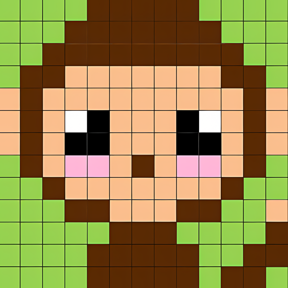Pixel art med Posca