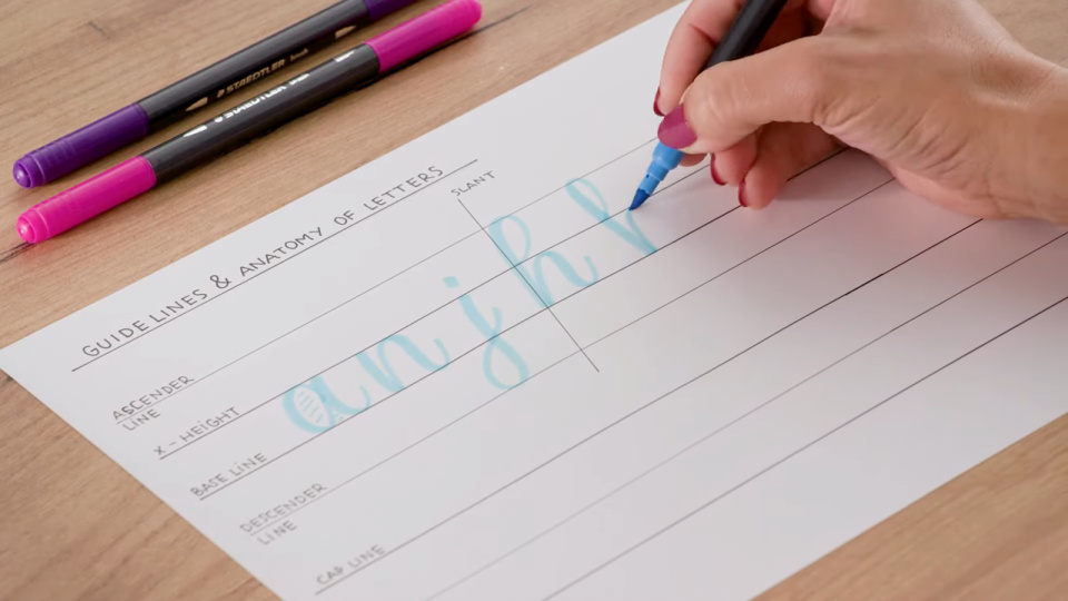 Trix Lettering Lettering för nybörjare: Tips och trix | Pen Store